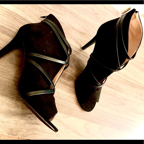 Open Toe Booties - Picture 2 of 8